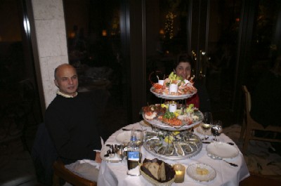 Seafood Platter at Daniel Bould at Wynns